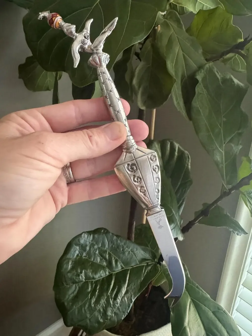 Vintage Sheridan Stainless Steel Cheese Charcuterie Knife